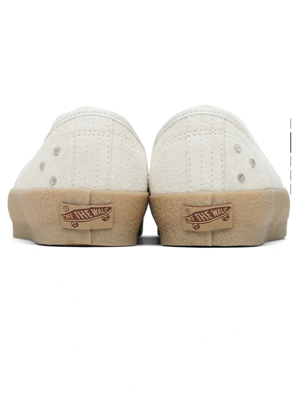 Vans white low